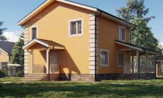 Закажите проект дома 8 на 8 двухэтажного в Кизилюрте - Строй-Кзт, доступная цена от 3697 рублей