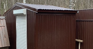 Сарай из металлопрофиля в Кизилюрте для дачи от Строй-Кзт от 42244 рублей